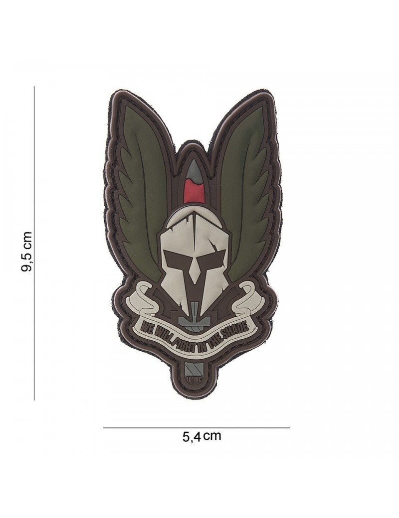 Patch - Spartan - Grey & Green — Patches & Decoração — Airsoft Market PT