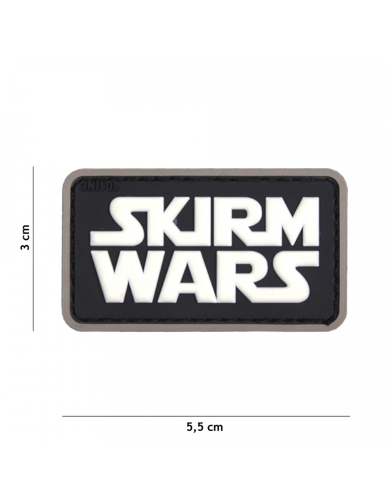 Patch - Skirm Wars - Black — Patches & Decoração — Airsoft Market PT