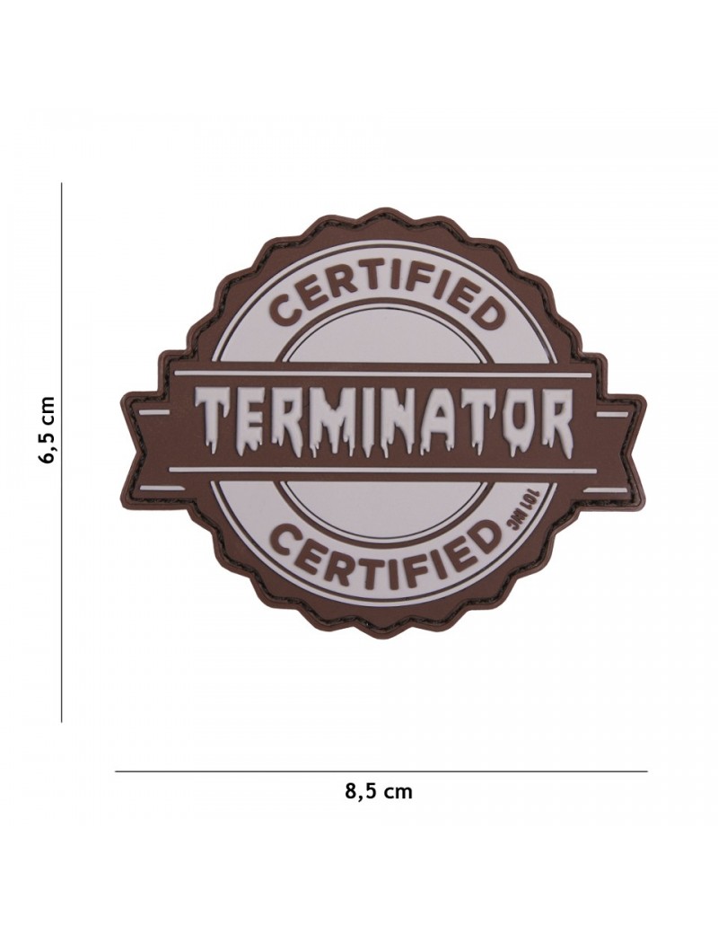 Patch - Terminator - Grey — Patches & Decoração — Airsoft Market PT