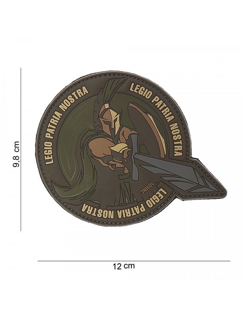 Patch - Legio Patria Nostra - Green & Brown — Patches & Decoração — Airsoft Market PT