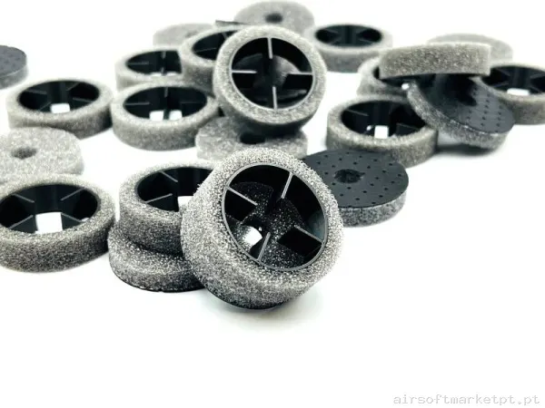 Interno Espaciador Supressor Epes Insert 33mm negro — Peças Internas (AEG) — Airsoft Market PT