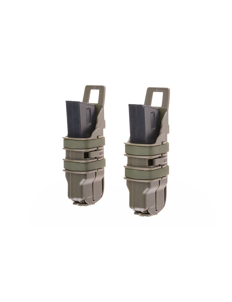 Double Open Pistol Mag Pouch - Olive Drab [Primal Gear] — Rádios & Comunicação — Airsoft Market PT