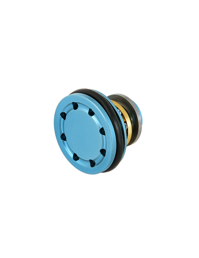 CNC Aluminum Piston Head 8 Holes [Point] — Peças Internas (AEG) — Airsoft Market PT
