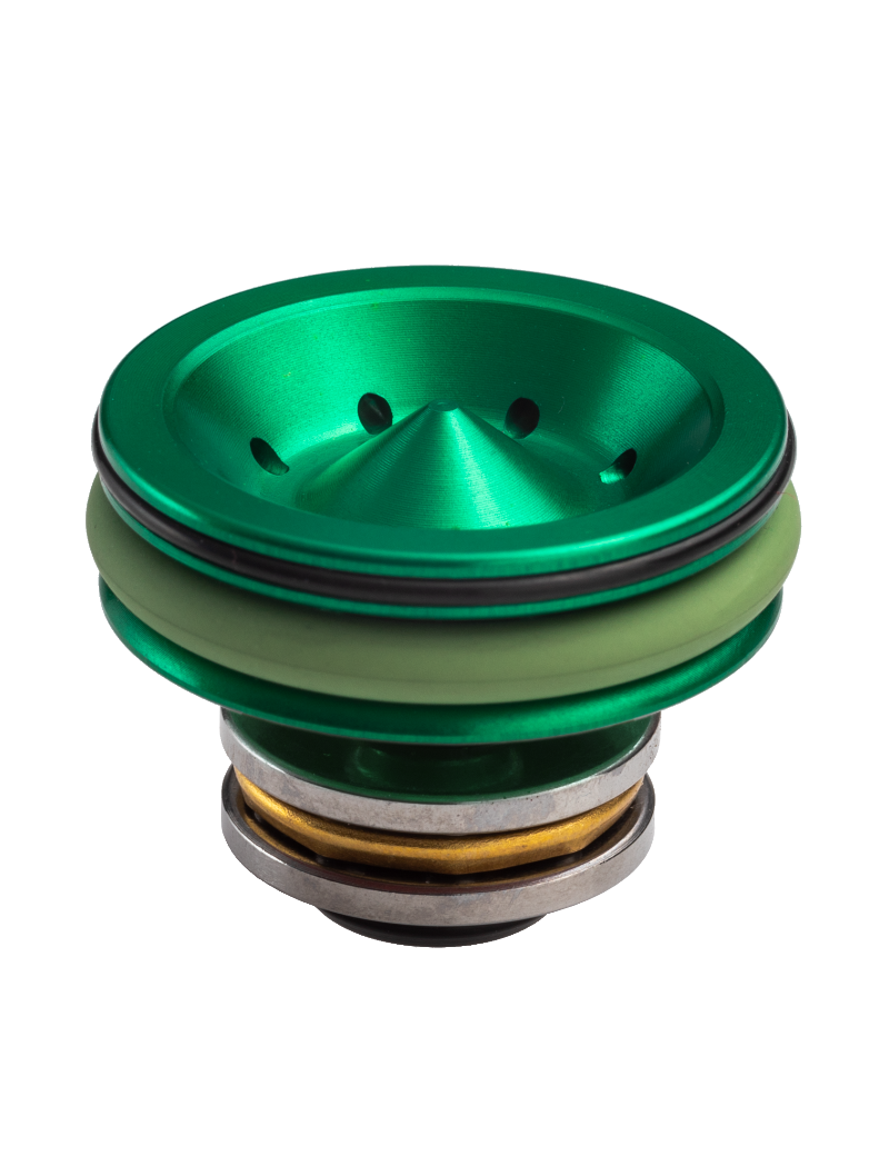 CNC Double O-Ring Piston Head Pressure Deviation - ERGAL [FPS Softair] — Peças Internas (AEG) — Airsoft Market PT