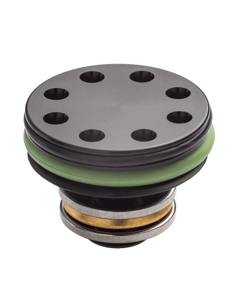 CNC Double O-Ring Piston Head - ERGAL [FPS Softair] — Peças Internas (AEG) — Airsoft Market PT