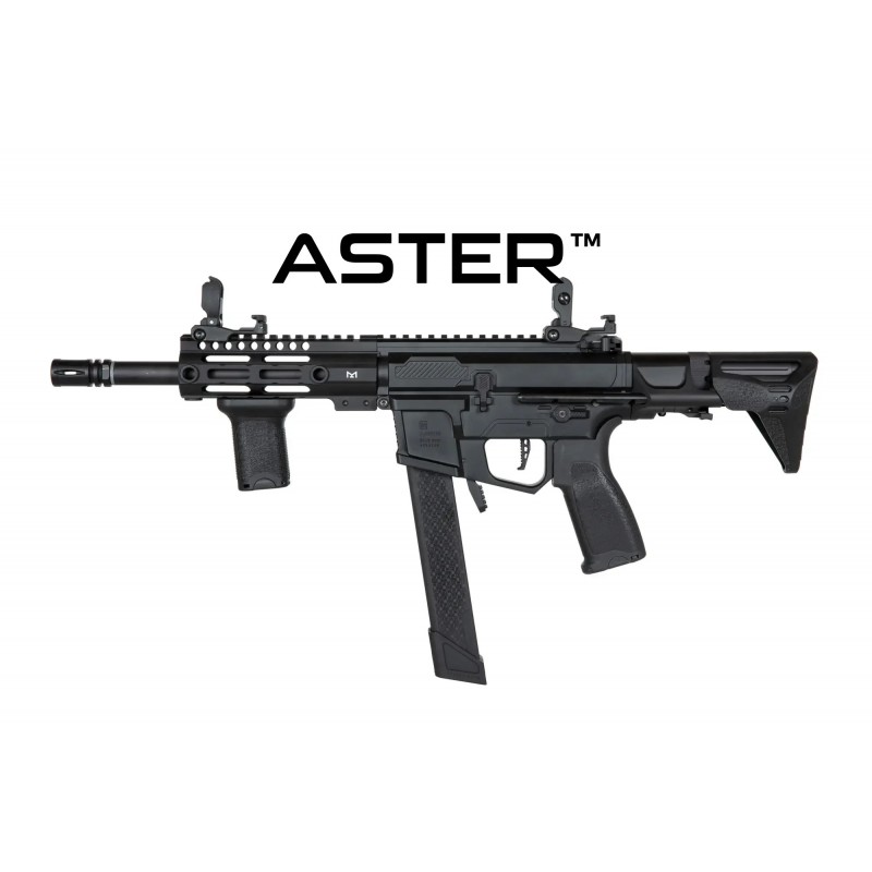 AEG SMG SA-X01 EDGE 2.0 Preta [Specna Arms] — Rifles de Assalto (AR/M4/AK) — Airsoft Market PT