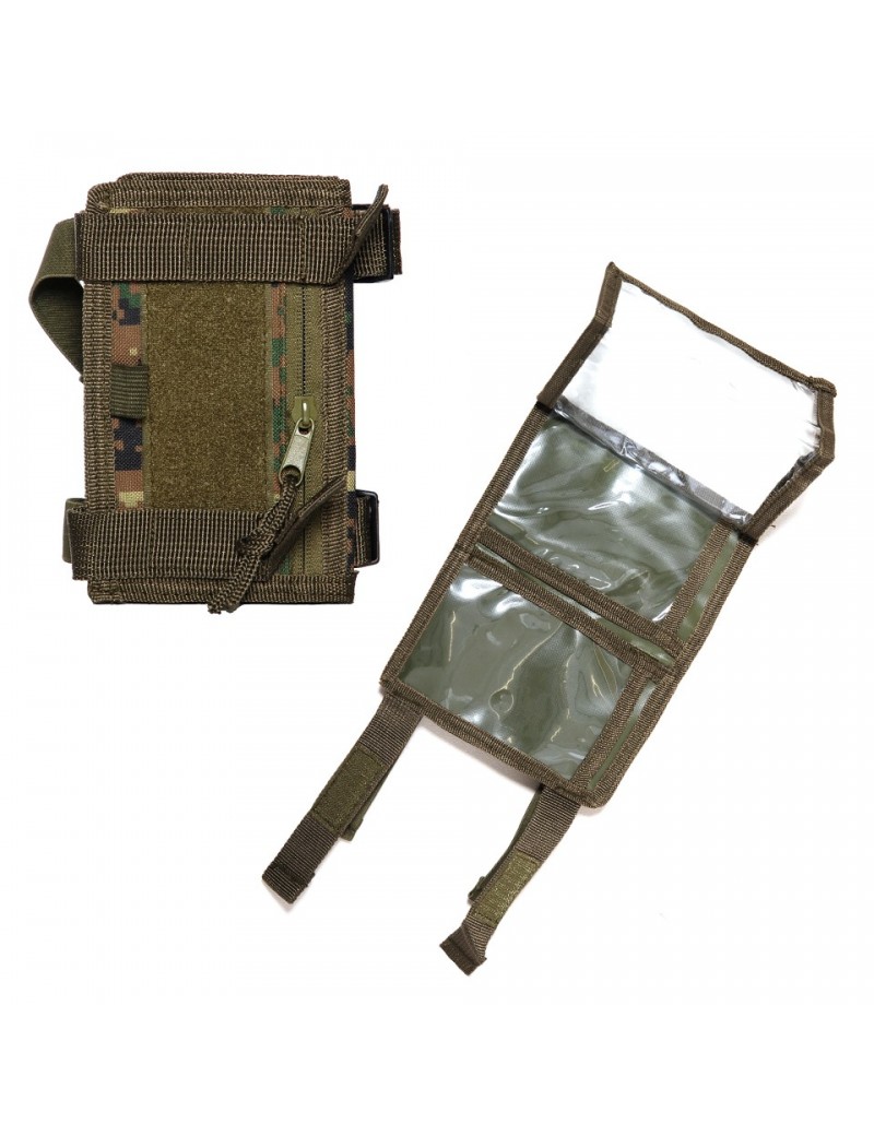 Tactical Wrist Case - Digital Woodland [101INC] — Sacos & Mochilas — Airsoft Market PT