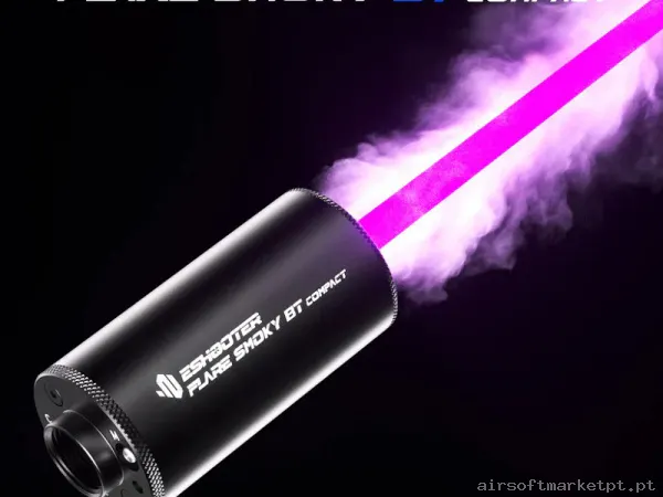 Trazador Con Humo Fogonazo E-Shooter V903 Compacto — Lanternas & Lasers — Airsoft Market PT