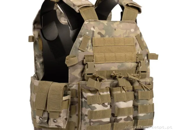 Chaleco Sixmm 6094s Multicam — Coletes & Rigs — Airsoft Market PT