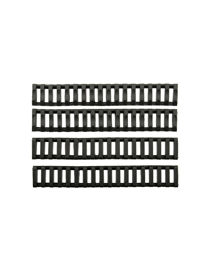 Ladder Rail Panel Set D - Black [Big Dragon] — Upgrades & Manutenção — Airsoft Market PT