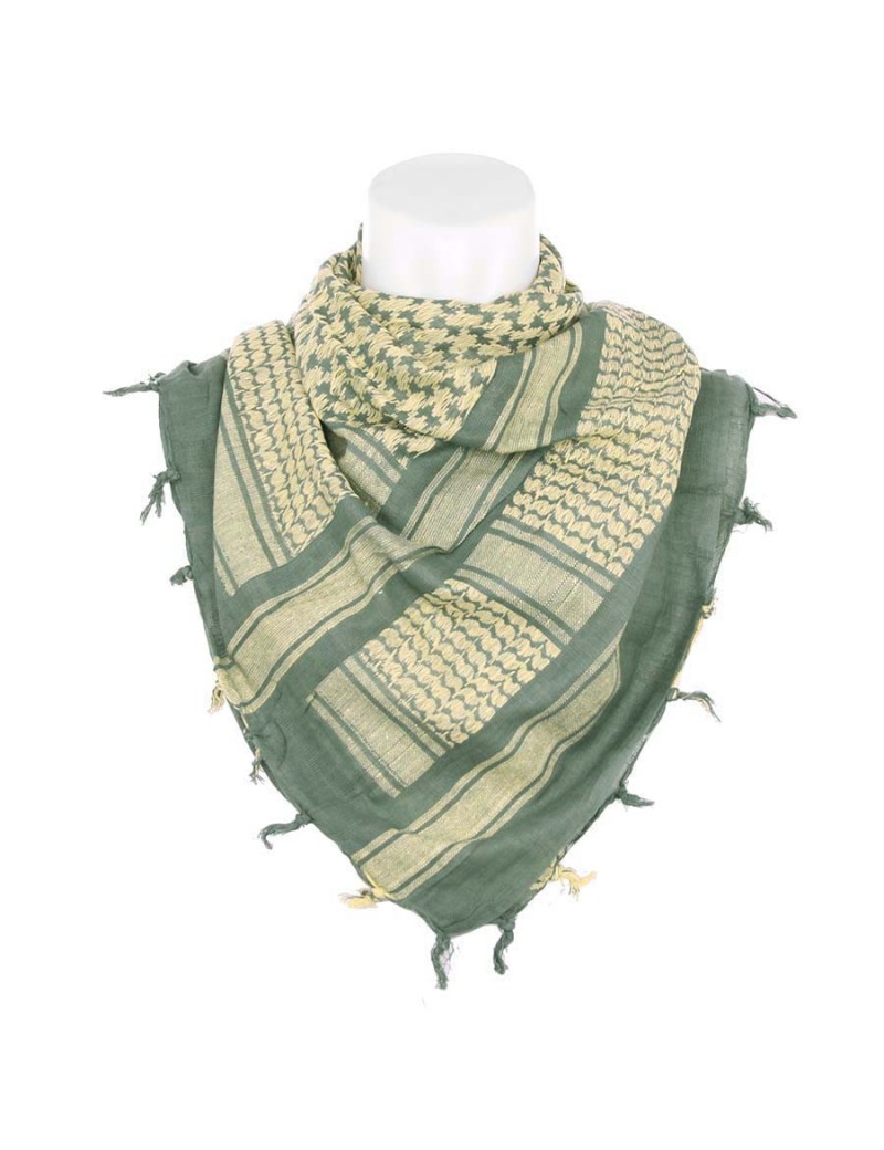 Shemag PLO - Sage Green & Tan [101INC] — Vestuário (Fardas) — Airsoft Market PT