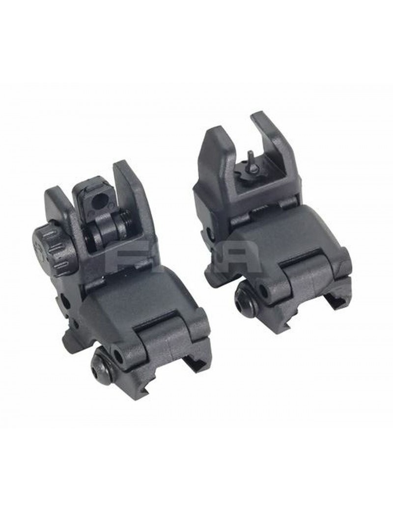 FBUS Gen 2 Sights - Black [FMA] — Miras & Ópticas — Airsoft Market PT