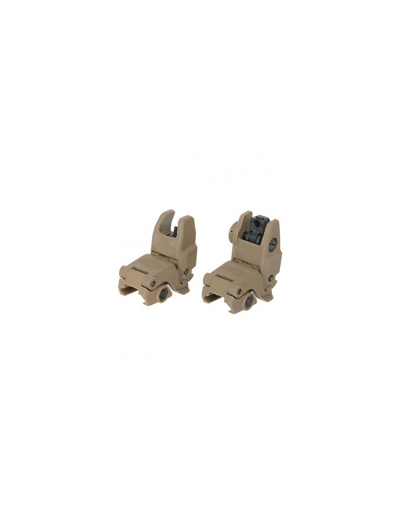 FBUS Gen 2 Sights - Dark Earth [FMA] — Miras & Ópticas — Airsoft Market PT
