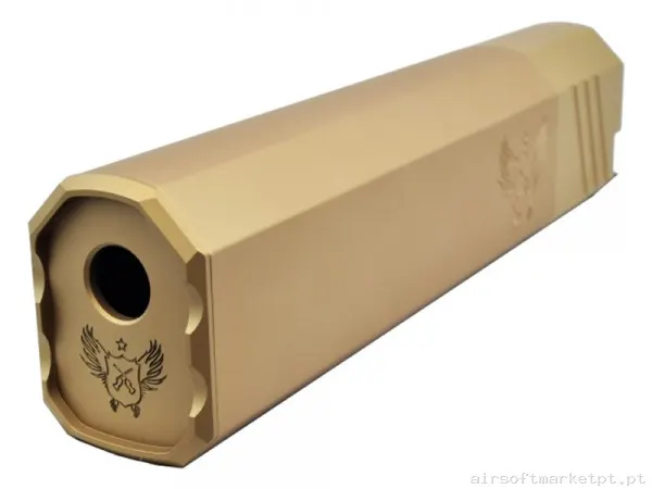 Externo Supressor Big Dragon Estilo Osprey Corto Bd0511st Dark Earth — Acessórios & Componentes — Airsoft Market PT