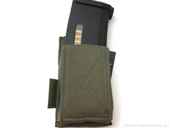 Pouch Magazine Pouch M4/Ak Warrior Assault Elástico Ranger Green — Coletes & Rigs — Airsoft Market PT