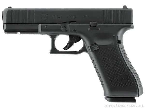 Réplica CO2 4.5mm Pistola Umarex Glock 17 Gen 5 Blowback negra — Pistolas — Airsoft Market PT