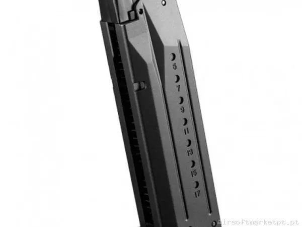 Magazine Pistola Gas M&p9 Tokyo Marui 25 Bbs negro — Carregadores / Magazines — Airsoft Market PT