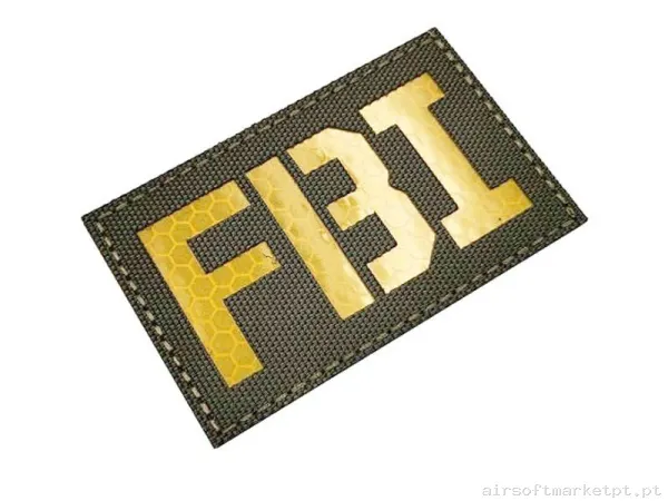 PARCHE FBI TAN — Patches & Decoração — Airsoft Market PT