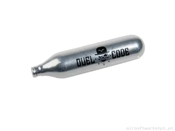 Bombona Co2 12 Gramos - Marca Duel Code — Gás & CO2 — Airsoft Market PT