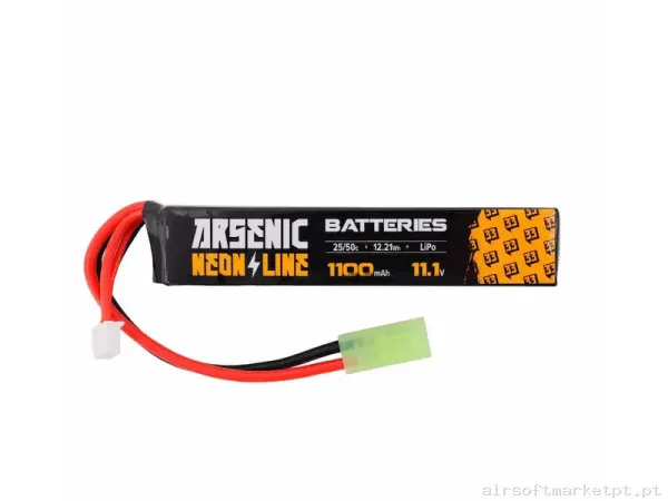 Bateria Lipo Arsenic 11.1v 1100 Mah 25c-50c — Baterias & Carregadores — Airsoft Market PT
