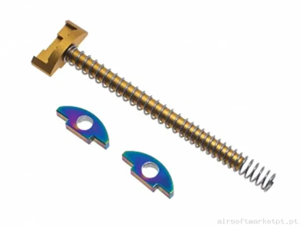 Interno Pistola Guia Mola AAP-01 Cowcow Guide Rod Set Gold — Peças Internas (AEG) — Airsoft Market PT