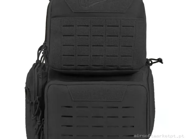 Mochila Tática Conquer Range Edc Backpack negra — Sacos & Mochilas — Airsoft Market PT