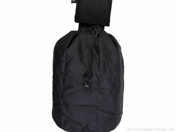 BOLSA DE DESCARGA ENROLLÁVEL DELTA TACTICS MK1 PRETA — Coletes & Rigs — Airsoft Market PT