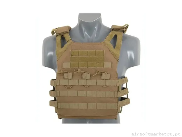 Chaleco JPC Con Placas Balísticas - Tan — Coletes & Rigs — Airsoft Market PT