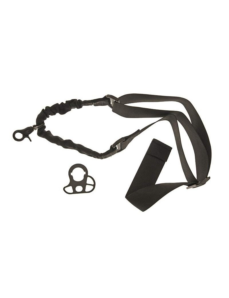 One Point Bungee Tactical Sling w/Mount - Black [GFC] — Upgrades & Manutenção — Airsoft Market PT