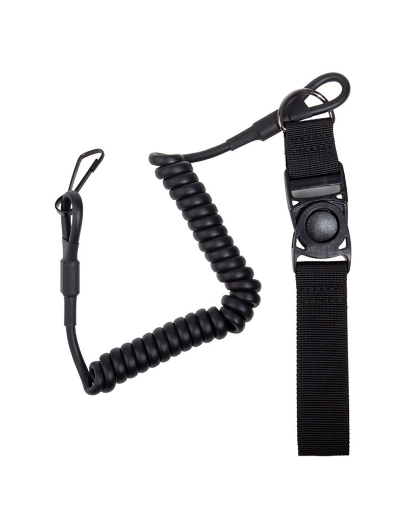 Pistol Lanyard - Black [Amomax] — Upgrades & Manutenção — Airsoft Market PT
