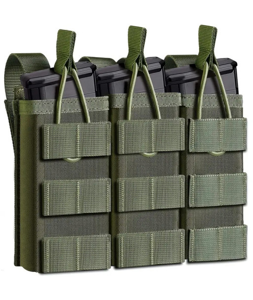 Porta-Carregadores Tático Molle Triplo — Coletes & Rigs — Airsoft Market PT