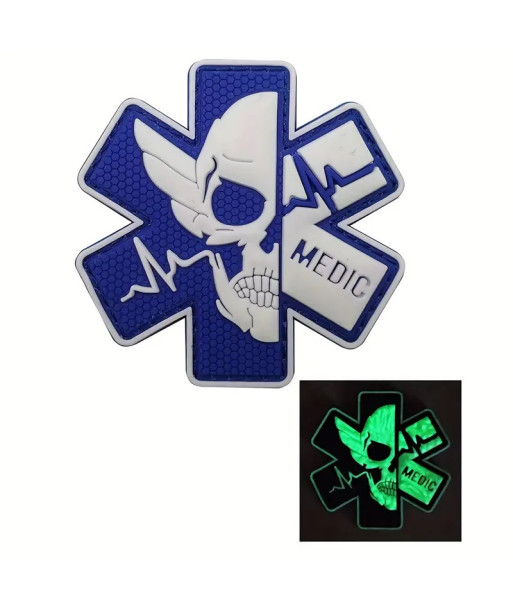 Patchs Tactical Medic que brilham no escuro — Coletes & Rigs — Airsoft Market PT