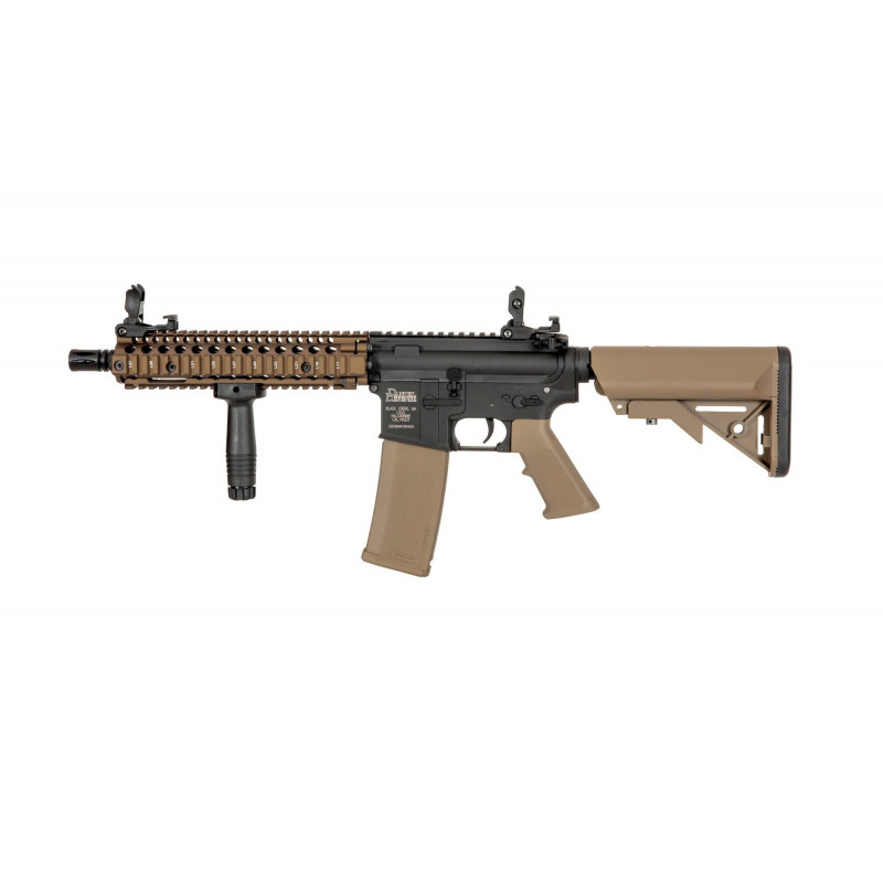 AEG Daniel Defense® MK18 SA-C19 CORE™ X-ASR™ Bronze [Specna Arms] — Rifles de Assalto (AR/M4/AK) — Airsoft Market PT