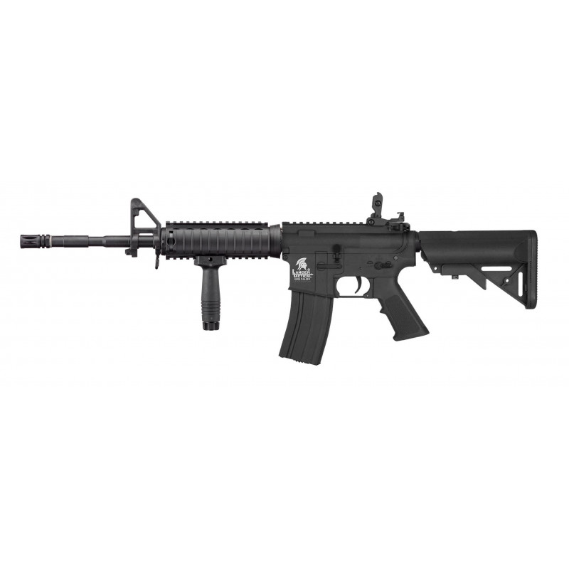 AEG LT-04 M4 SOPMOD RIS V2 Preta [Lancer Tactical] — Rifles de Assalto (AR/M4/AK) — Airsoft Market PT