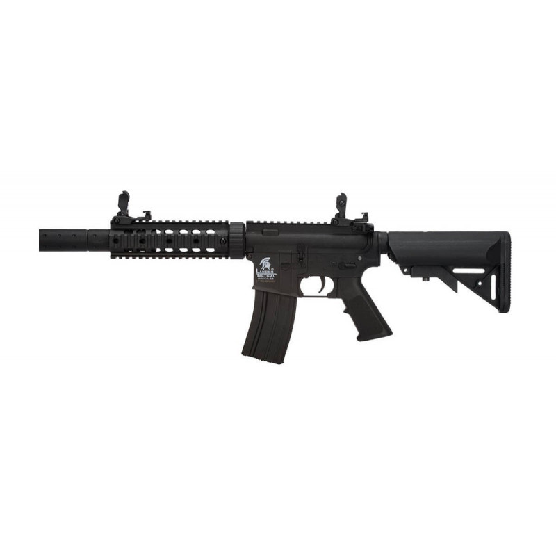 AEG LT-15 M4 SD Preta [Lancer Tactical] — Rifles de Assalto (AR/M4/AK) — Airsoft Market PT