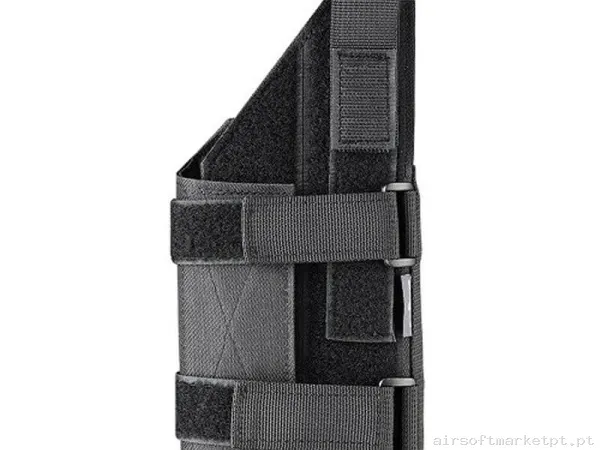 Pistolera de Tecido Universal Amomax Light Bearing preta — Coletes & Rigs — Airsoft Market PT
