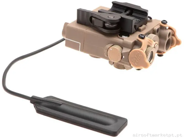 Externo An/Peq Dbal Wadsn Iluminador Laser +Ir Terra Escura — Acessórios & Componentes — Airsoft Market PT
