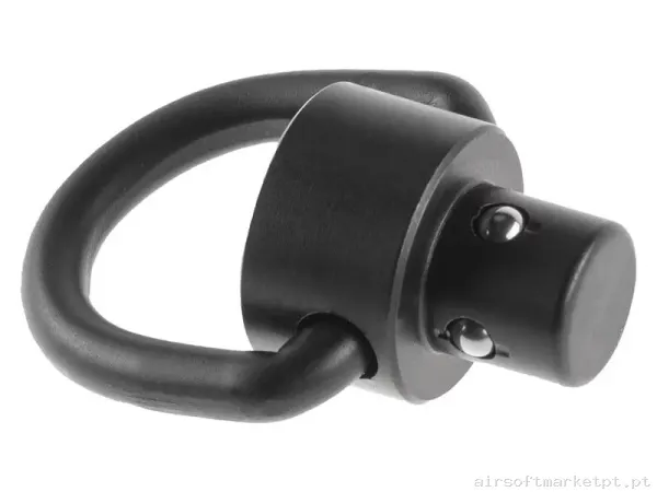 Externo Anilla Correa Porta Fusil QD PTS Low Profile Sling Swivel Extracción Rapida — Acessórios & Componentes — Airsoft Market PT