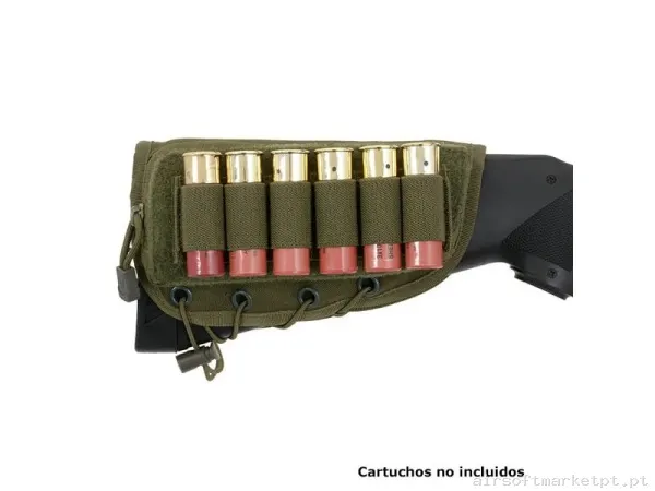 Pouch Porta Cartuchos De Escopeta Gen2 - Verde OD — Coletes & Rigs — Airsoft Market PT