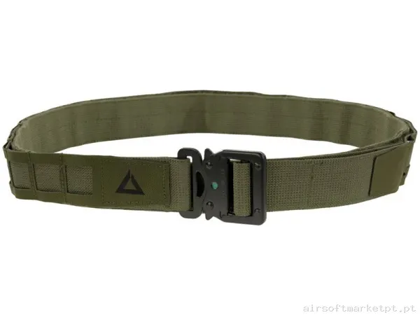 Cinturão tático MOLLE Delta Tactics Raider Láser Cut verde od — Gear Táctico — Airsoft Market PT