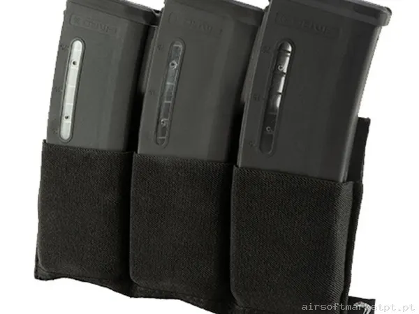 Portacargador Molle Triple Viper Negro — Coletes & Rigs — Airsoft Market PT