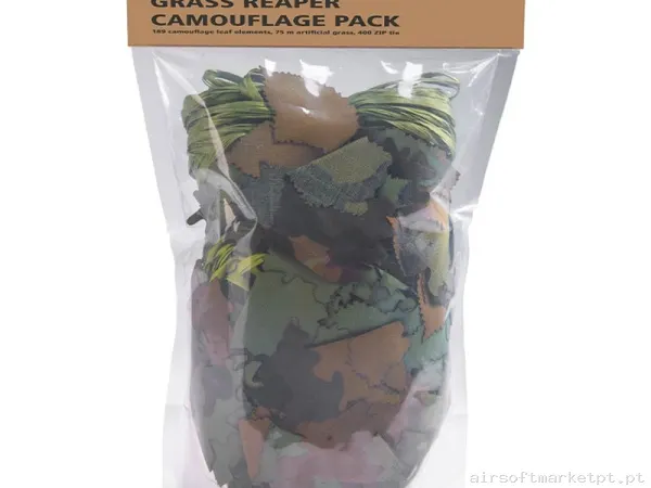Kit de Camuflagem Mil-Tec Grass Reaper Camouflage Pack (Com Folhas) — Vestuário (Fardas) — Airsoft Market PT