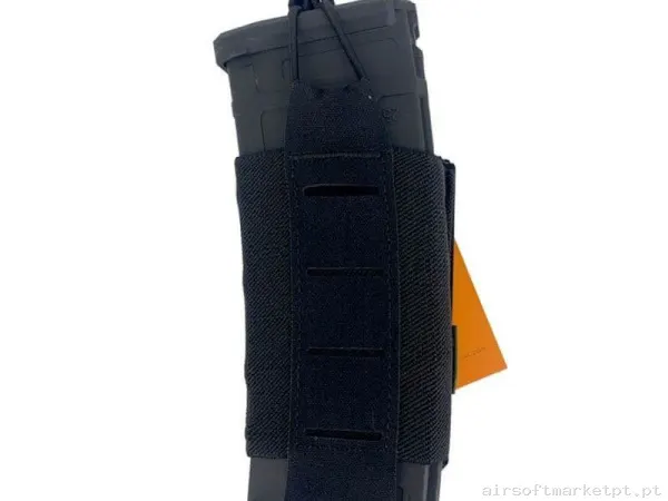 Pouch Portacargador Simple Tegris M4 Conquer Negro — Coletes & Rigs — Airsoft Market PT