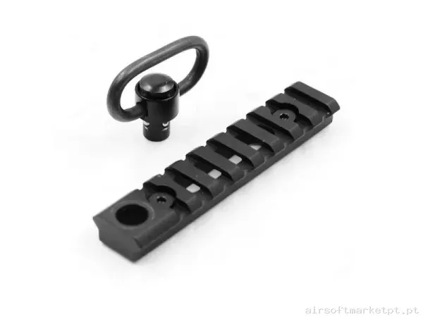 RAIL METÁLICO KEYMOD CON QD — Peças Internas (AEG) — Airsoft Market PT