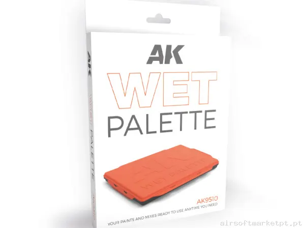 Paleta Húmeda +40 hojas de papel y 2 esponjas - AK — Outros — Airsoft Market PT