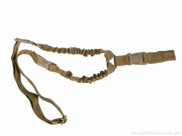 Correia Tática 1 Ponto Extração Rápida de 3 Pontos Delta Tactics tan — Gear Táctico — Airsoft Market PT