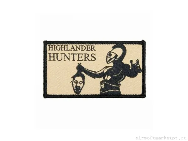 Parche Secutor Highlander Hunters Tela — Patches & Decoração — Airsoft Market PT