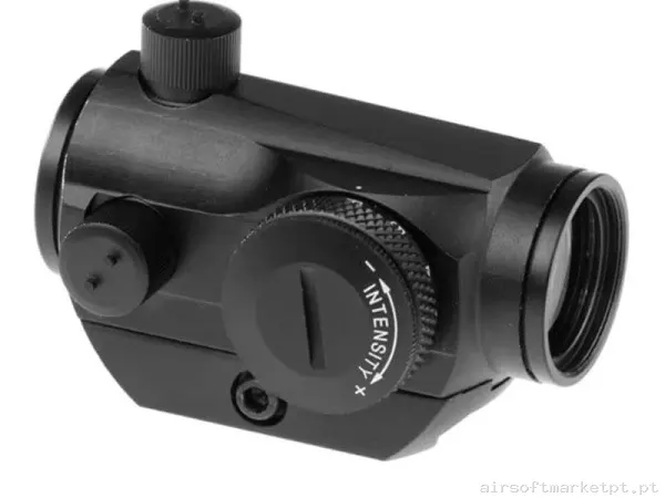 Mira Ponto vermelho T1 Aim-O RD-1 negro — Miras & Ópticas — Airsoft Market PT