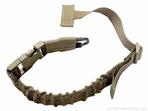 Cinta Tática 1 Ponto para Colete Warrior Assault Quick Release Sling H&K Hook coyote tan — Gear Táctico — Airsoft Market PT