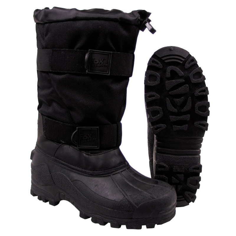 Botas Térmicas "FOX 40C" Pretas — Calçado — Airsoft Market PT